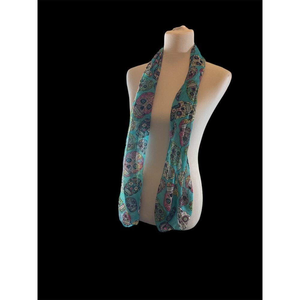 Skullcandy Scarf Womens Multi Color One Size Neck Tie
